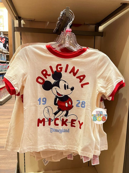 DLR - Original Mickey 1928 Disneyland Ringer T-shirt (Youth)