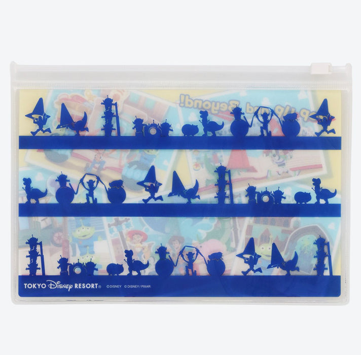 TDR - Toy Story "Pop Up and Beyond" Collection x Plastic Zip Envelopes Set