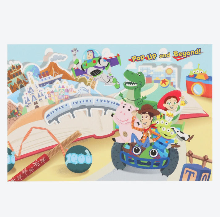 TDR - Toy Story "Pop Up and Beyond" Collection x Post Cards & Greeting Cards Set