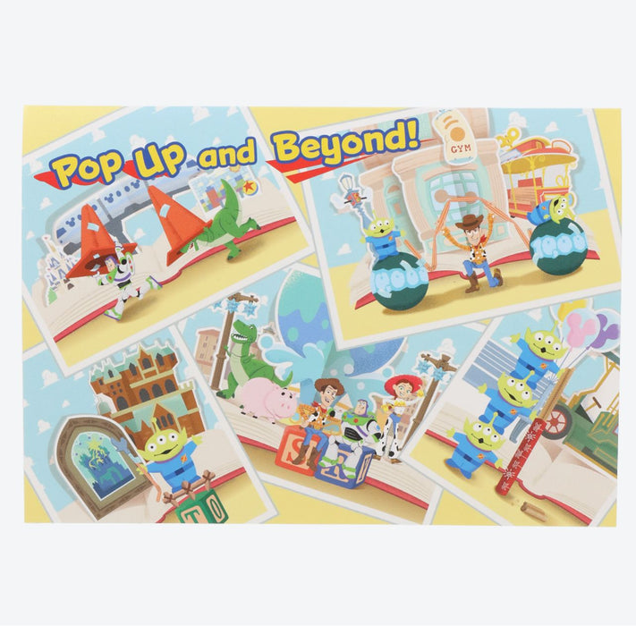 TDR - Toy Story "Pop Up and Beyond" Collection x Post Cards & Greeting Cards Set