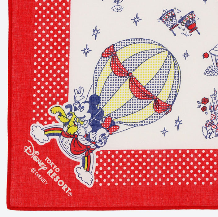 TDR - Mickey & Minnie Mouse Retro and cute! Balloon-themed x Bandana