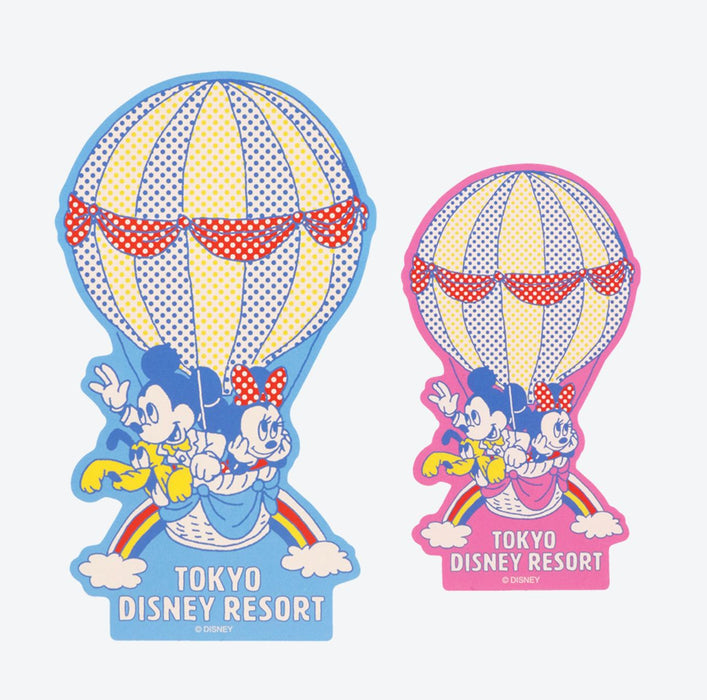 TDR - Mickey & Minnie Mouse Retro and cute! Balloon-themed x Stationary Set