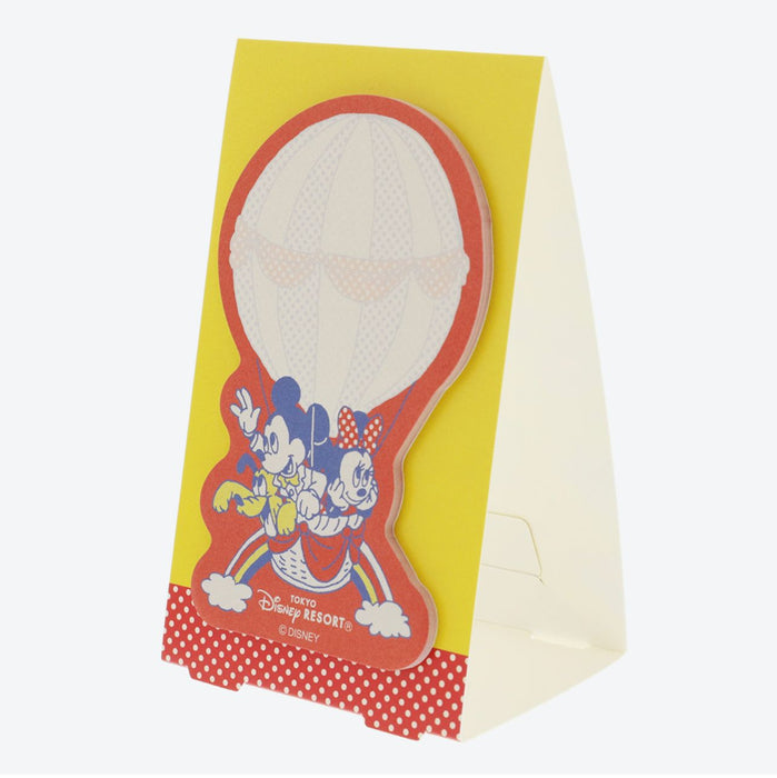 TDR - Mickey & Minnie Mouse Retro and cute! Balloon-themed x Sticky Notes Set