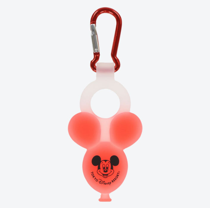 TDR - Water/Drink Bottle Keychain Holder x Mickey Mouse Red Color Balloon