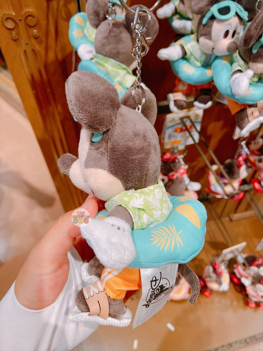 SHDL - Mickey's Pool Party Collection - Mickey Mouse Plush Keychain