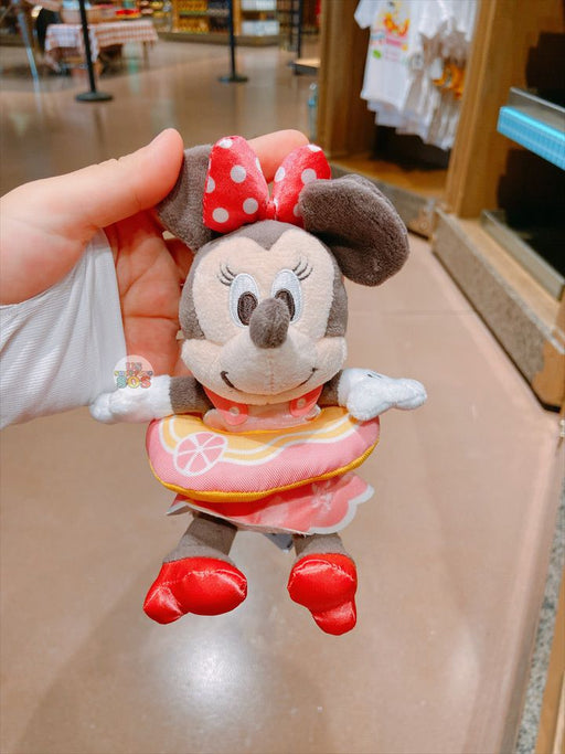SHDL - Mickey's Pool Party Collection - Minnie Mouse Plush Keychain