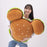 TDR Mickey Hamburger Pillow Cushion (Size: Super Big)