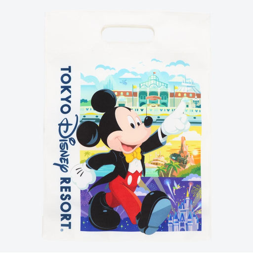 TDR - Tokyo Disney Resort "Shopping Bag Design" Mickey & Minnie Mouse Tote Bag
