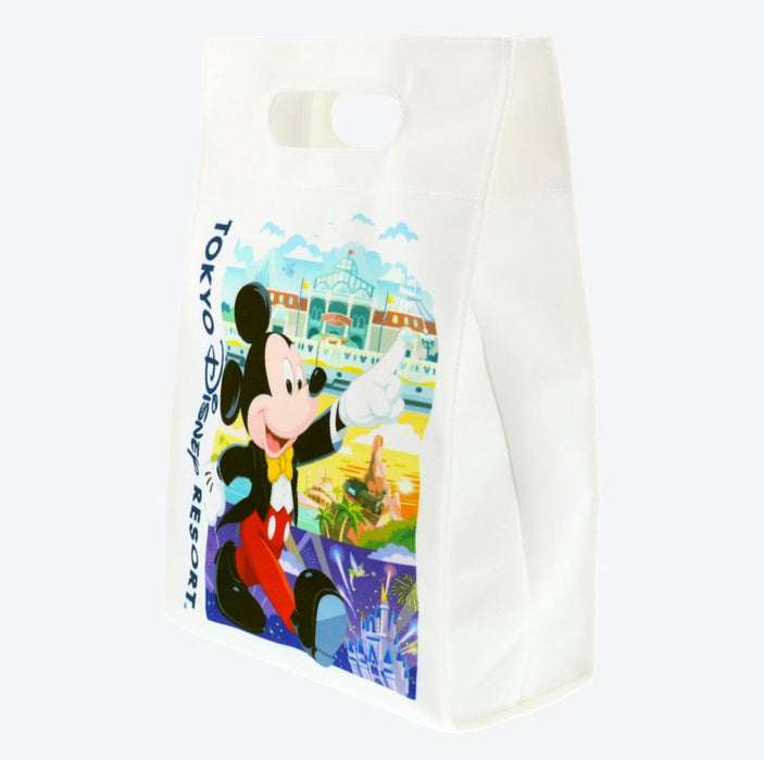 TDR - Tokyo Disney Resort "Shopping Bag Design" Mickey & Minnie Mouse Tote Bag (Size S)