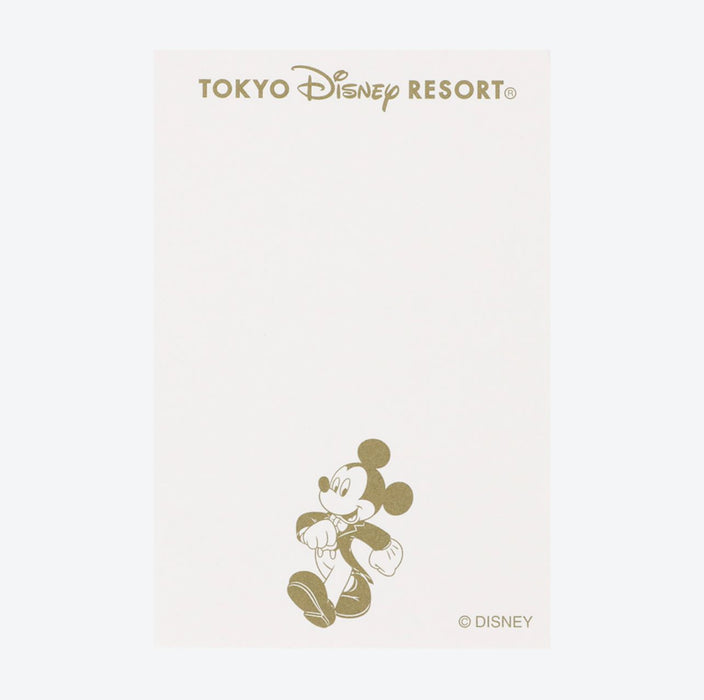 TDR - Tokyo Disney Resort Castle Stationary Stand & Note Pad Set