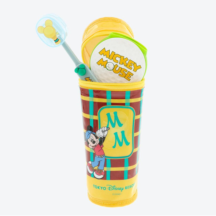 TDR - Toothbrush & Silicone Collapsible Travel Cup Set x Mickey Mouse Golf Style