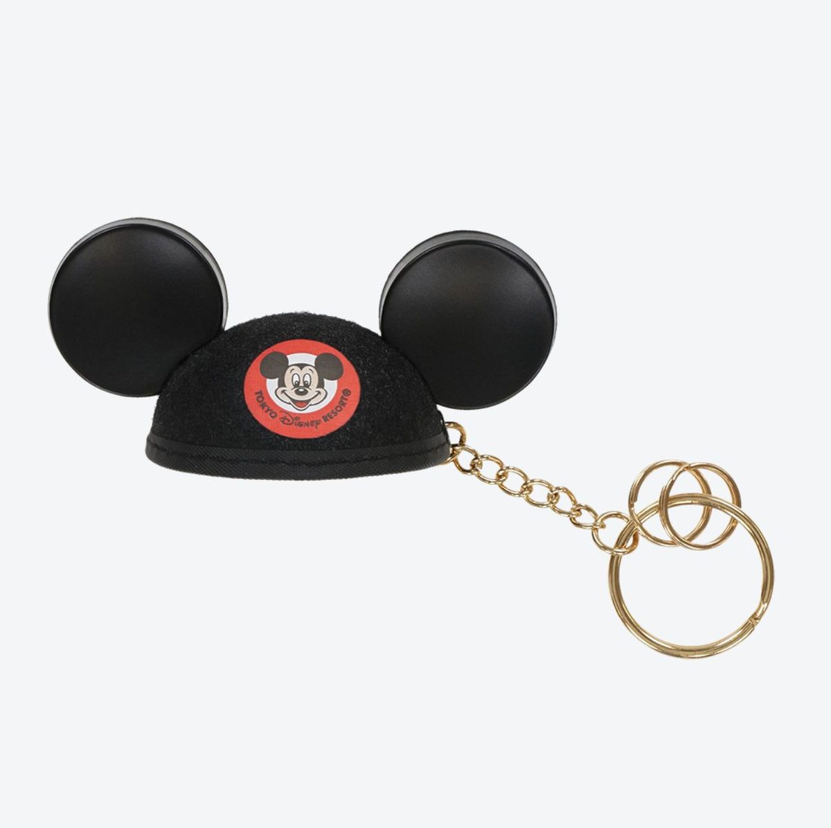 Mickey Mouse in hat with cane Disneyland keychain from our