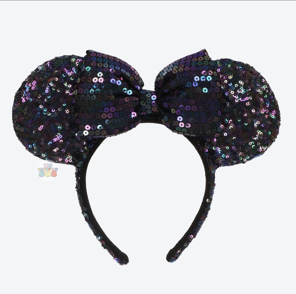 SHDL - Princess Minnie Mouse with Veil Sequin Ear Headband — USShoppingSOS