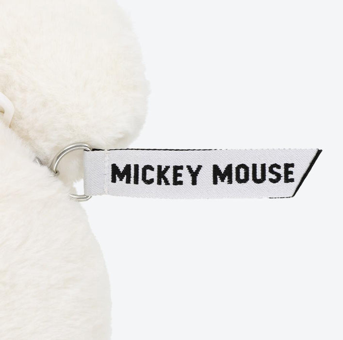 TDR - Fluffy and Fluffy! Mickey Mouse Head Shaped Shoulder Bag (Color: White)