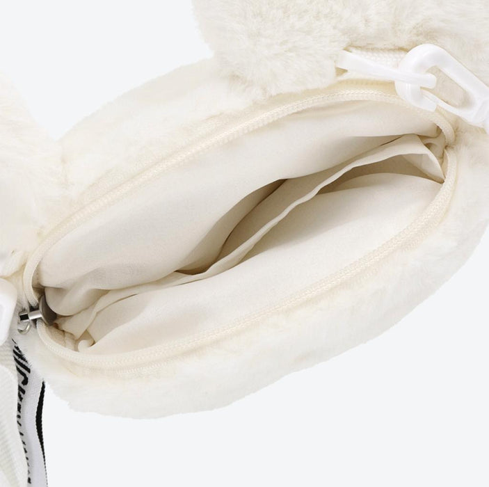 TDR - Fluffy and Fluffy! Mickey Mouse Head Shaped Shoulder Bag (Color: White)