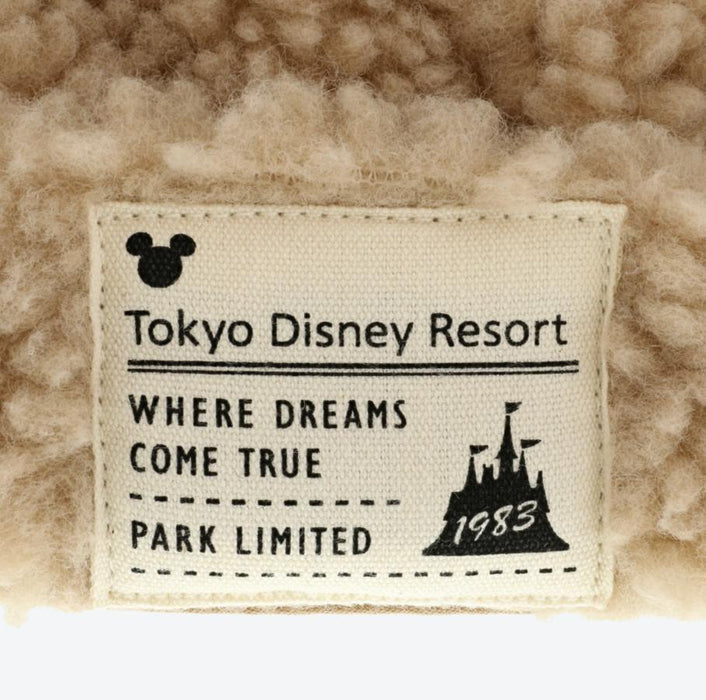 TDR - Fluffy Fluffy Cute Gentle Colors x Mickey Mouse Fluffy Hat with Ears (Color: Brown)