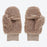TDR - Fluffy Fluffy Cute Gentle Colors x Mickey Mouse Gloves for Adults (Color: Brown)