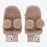 TDR - Fluffy Fluffy Cute Gentle Colors x Mickey Mouse Gloves for Adults (Color: Brown)