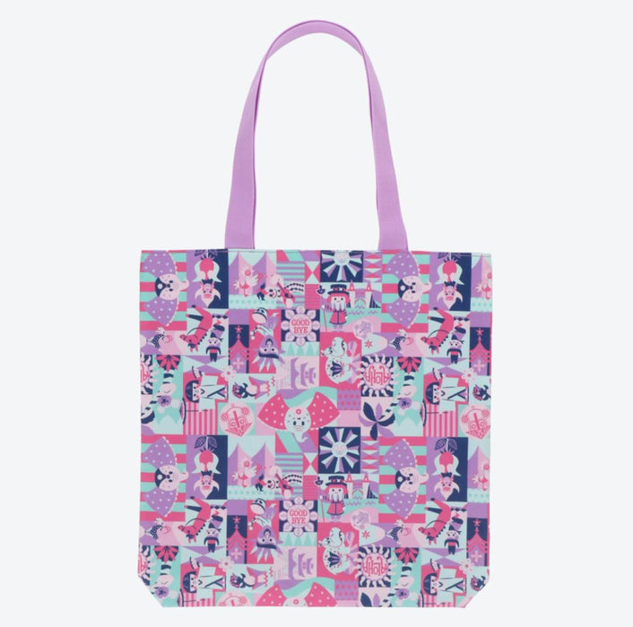 TDR - Tokyo Disneyland's attraction "It's a Small World" Tote Bag