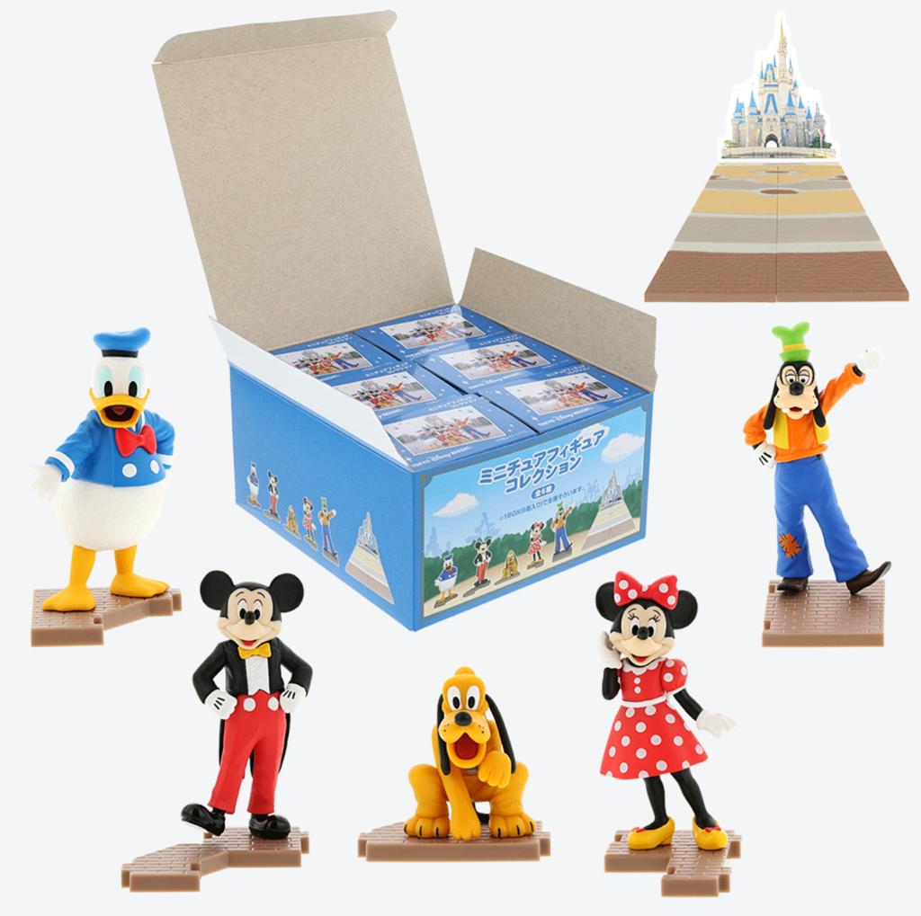 TDR - Miniature Figure Box x Mickey & Friends in front of Disney