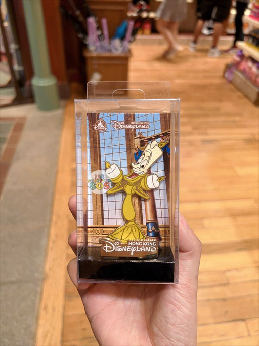 HKDL - Beauty and the Beast Pin x Lumière