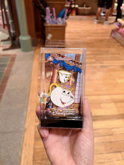 HKDL - Beauty and the Beast Pin x Mrs. Potts & Chip