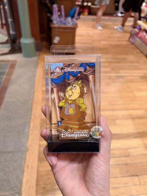 HKDL - Beauty and the Beast Pin x Cogsworth