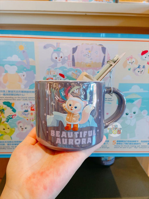 SHDL - Duffy & Friends "Dreams Beyond The Horizon" Collection -  Linabell "Beautiful Aurora" Mug with Spoon