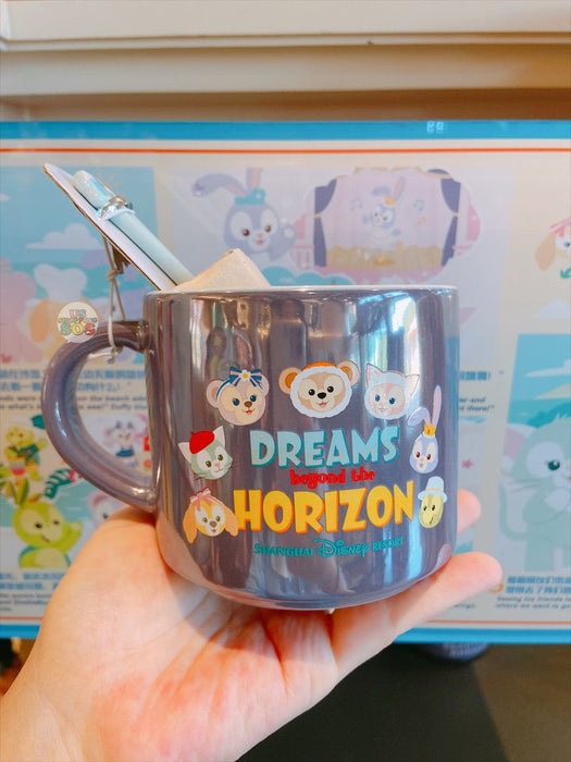 SHDL - Duffy & Friends "Dreams Beyond The Horizon" Collection -  Linabell "Beautiful Aurora" Mug with Spoon