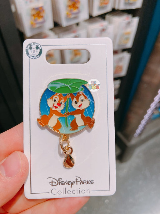 Disney Trading Pin 11741 JDS - Chip & Dale - Holding Flower Bouquets - 2 Pin  Set - Spring Flowers