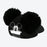 TDR - Mickey Mouse Black Color Pom Pom Hat (Embroidery on the Back) for Adults