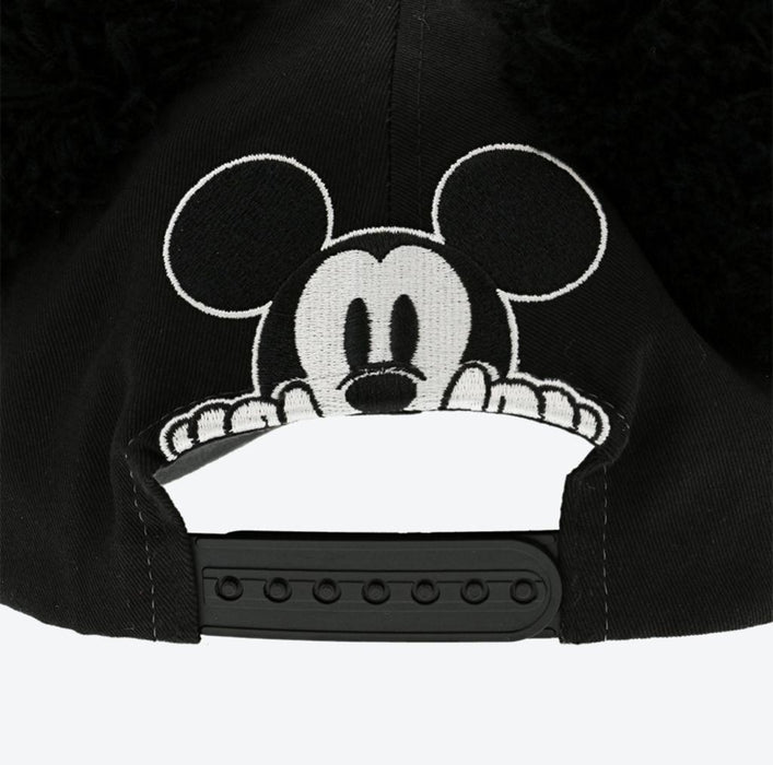 TDR - Mickey Mouse Black Color Pom Pom Hat (Embroidery on the Back) for Adults