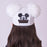 TDR - Mickey Mouse White Color Pom Pom Hat (Embroidery on the Back) for Adults