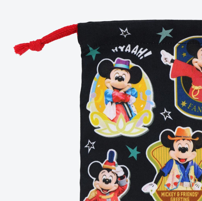 TDR - Mickey Mouse "Where Dreams Come True" Drawstring Bag