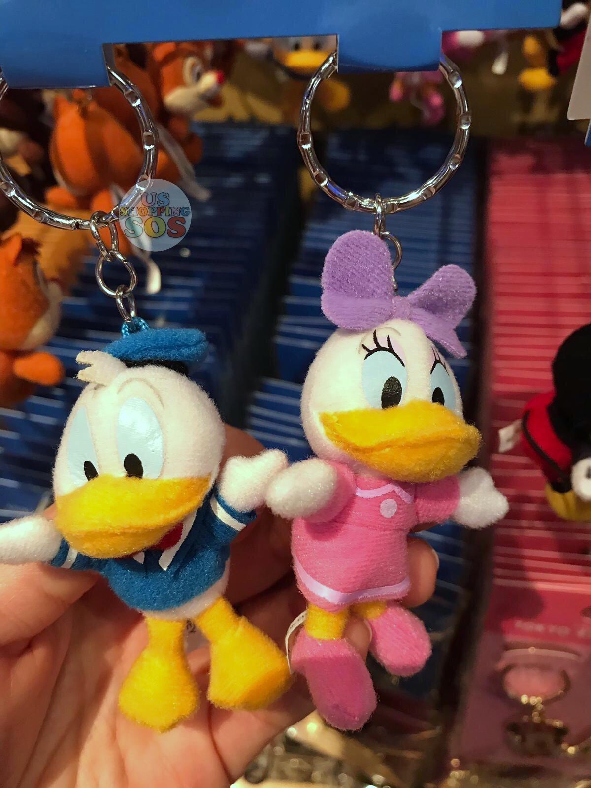 TDR - Plush Keychains Set - Donald & Daisy Duck — USShoppingSOS