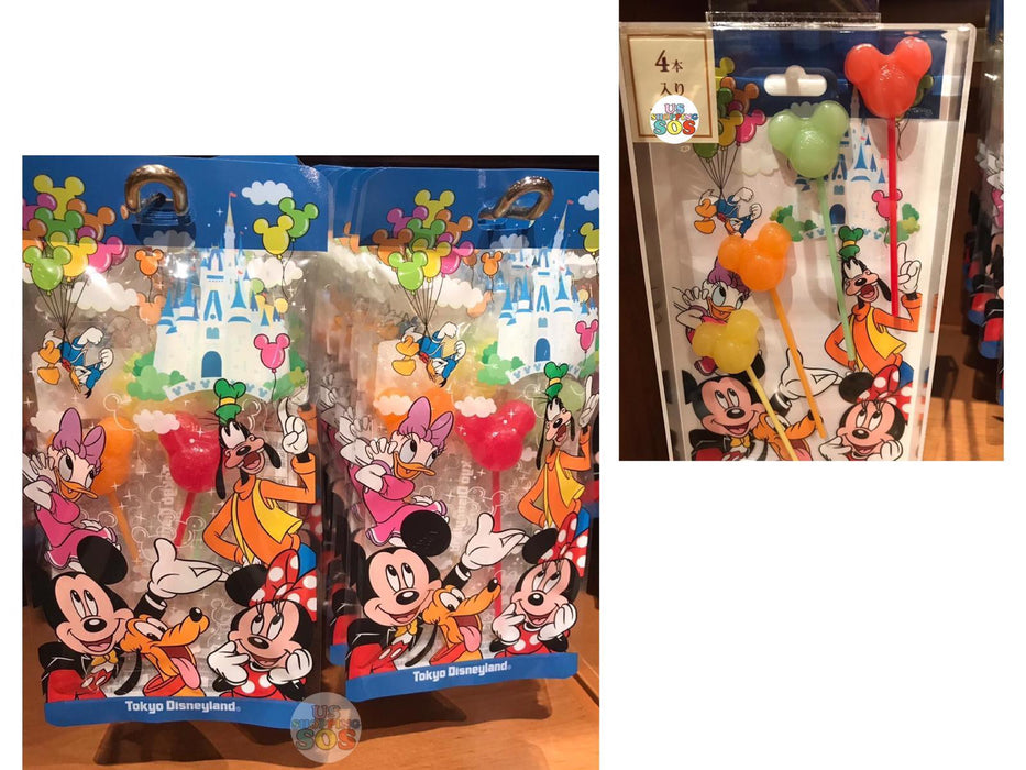 TDR - Lollipop x Mickey Mouse Head Shape Balloon