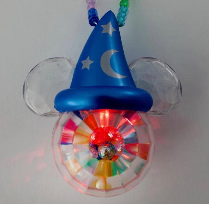 Mickey mouse light sales up christmas necklace