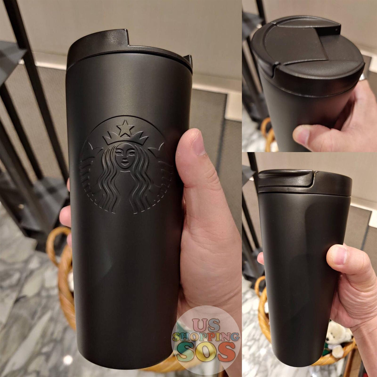 Hong Kong Starbucks - 16oz Timeless Black Classic Stainless Steel Tumb —  USShoppingSOS