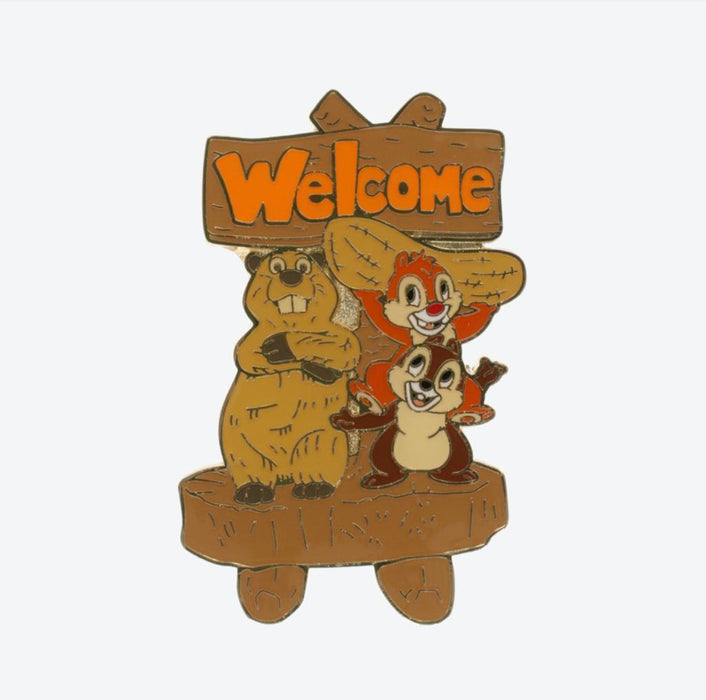 TDR -  Pin x Chip & Dale "Welcome"