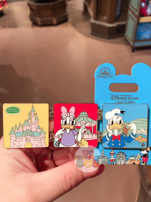 SHDL - Travel in Shanghai Collection - Donald & Daisy Duck Pins