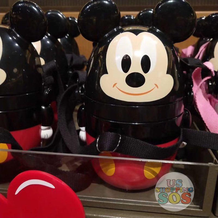SHDL - Drink Bottle with Straw & Long Strap - Mickey Mouse