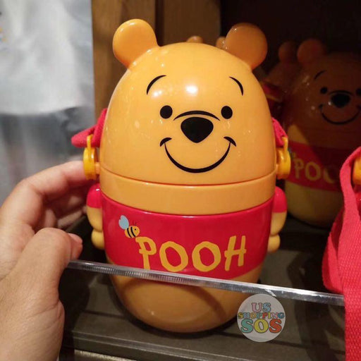 SHDL - Drink Bottle with Straw & Long Strap - Winnie the Pooh