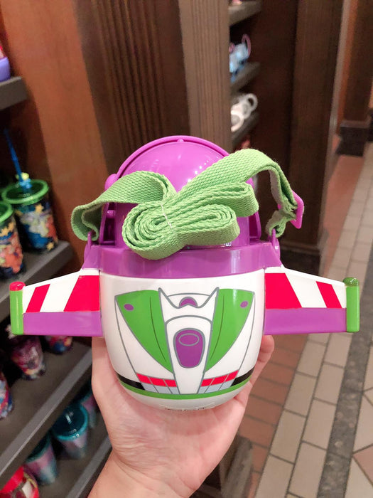 SHDL - Drink Bottle with Straw & Long Strap - Buzz Lightyear