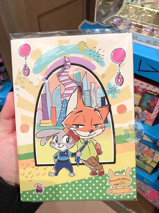 SHDL - Super Cute Zootopia Collection - Notepad Booklet