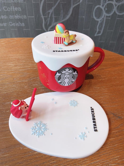 Starbucks China - Christmas Gift - 500ml Hedgehog Climb Ladder Mug Set