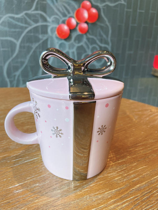 Starbucks China - Pink Christmas - 380ml Pink Gift Box Mug