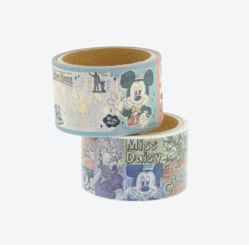 TDR - Watercolor style Mickey & Friends Collection - Masking/Decoration Tapes Set