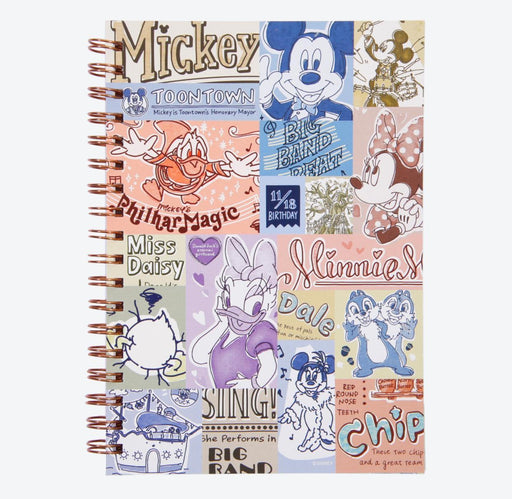 TDR - Watercolor style Mickey & Friends Collection - Note Book