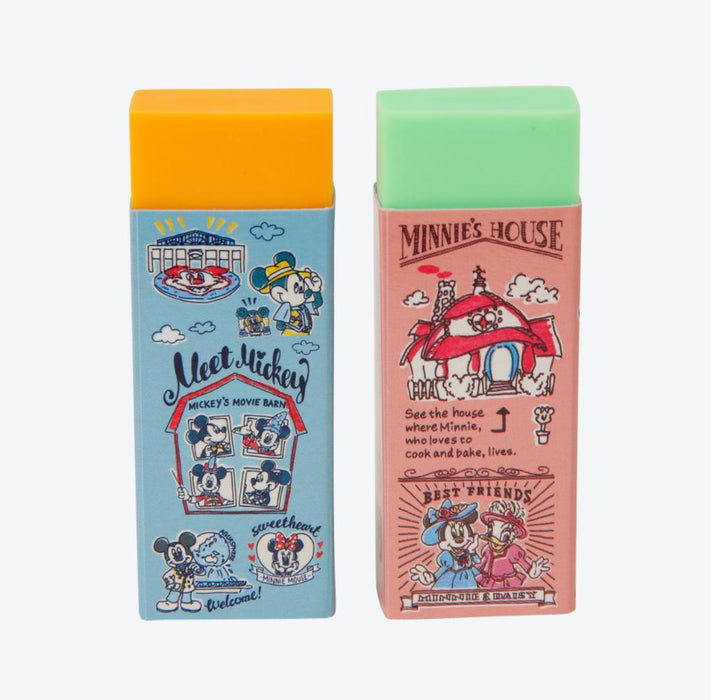 TDR - Watercolor style Mickey & Friends Collection - Eraser set