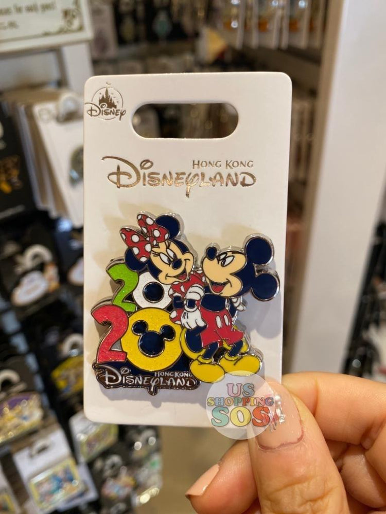 HKDL - Mickey & Minnie Mouse 2020 Hong Kong Disneyland Pin